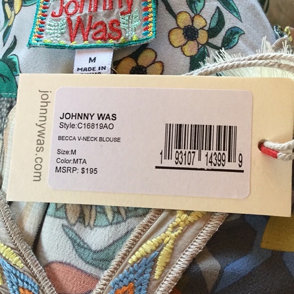 NWT Johnny Was Top - Picture 6 of 7